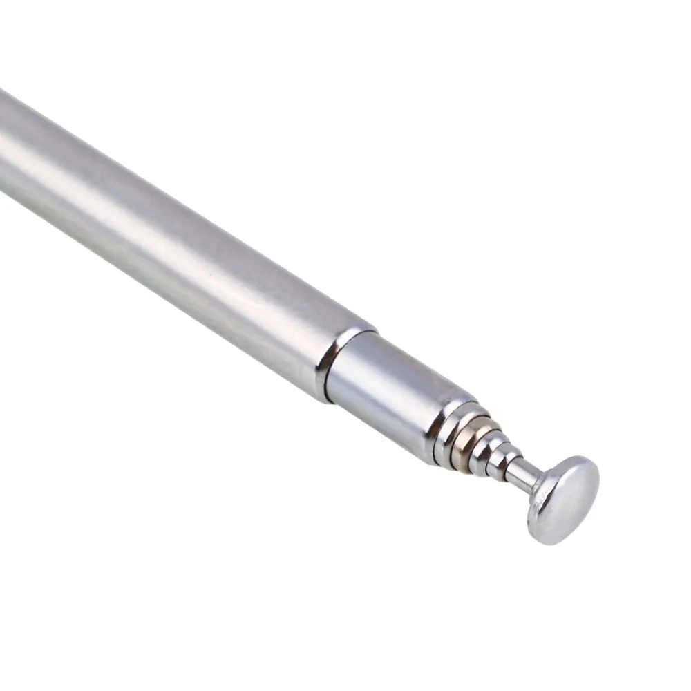 Telescopic Extendable Antenna with BNC Connector for FM Radio Scanner VHF/UHF Telescopic Extendable Antenna with BNC Connector for FM Radio Scanner VHF/UHF