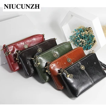 

NIUCUNZH Small Bags Women's Genuine Leather Crossbody Bags For Women Leather Bag Women Messenger Bag Female Luxury Handbags