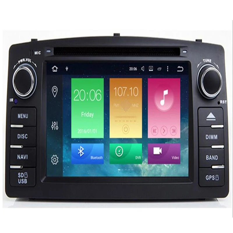 cheap 2 Din Android 9.0 8 cores Car DVD Player For Toyota Corolla E120 BYD F3 2000 2005GPS Radio Multimedia Stereo NavigationWifi OBD2