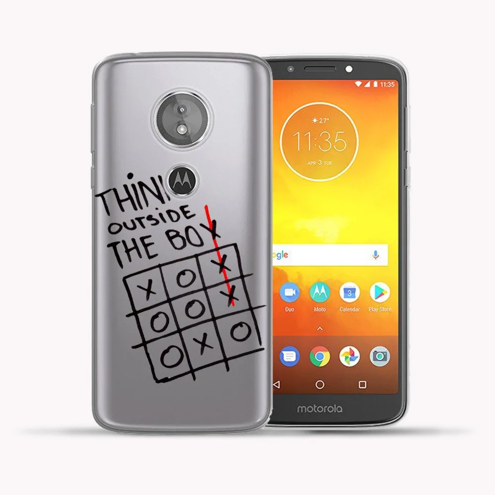 Мягкий чехол из ТПУ для Motorola Moto E5 Plus с принтом в виде бабочки Тинкера колокольчика