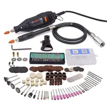 Mini Drill Electric Drill 110V 220V Variable Speed Rotary font b Tool b font With 180pcs
