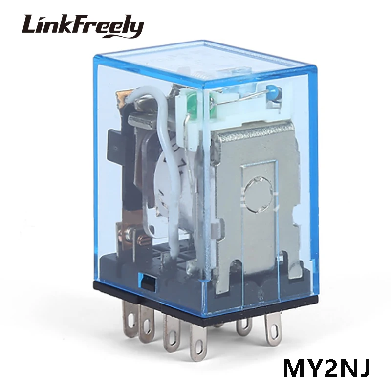 MY2NJ Coil General Purpose DPDT Micro Mini Electromagnetic Relay 8 Pin 12V 24V 110V 220V 5A Electronic Board | Обустройство дома