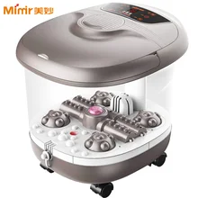 Полностью автоматическая электропилка для стоп массаж ног ванна умывальник Уход за ногами педикюр машина пузырьковый таз пузырчатая лапка ведро