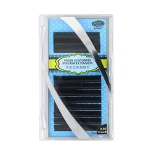 Супер тонкий 0.05 J/C/D Curl искусственной норки ресницы премиум Slik ресницы костюм для 3D 6D 9D объем ресниц