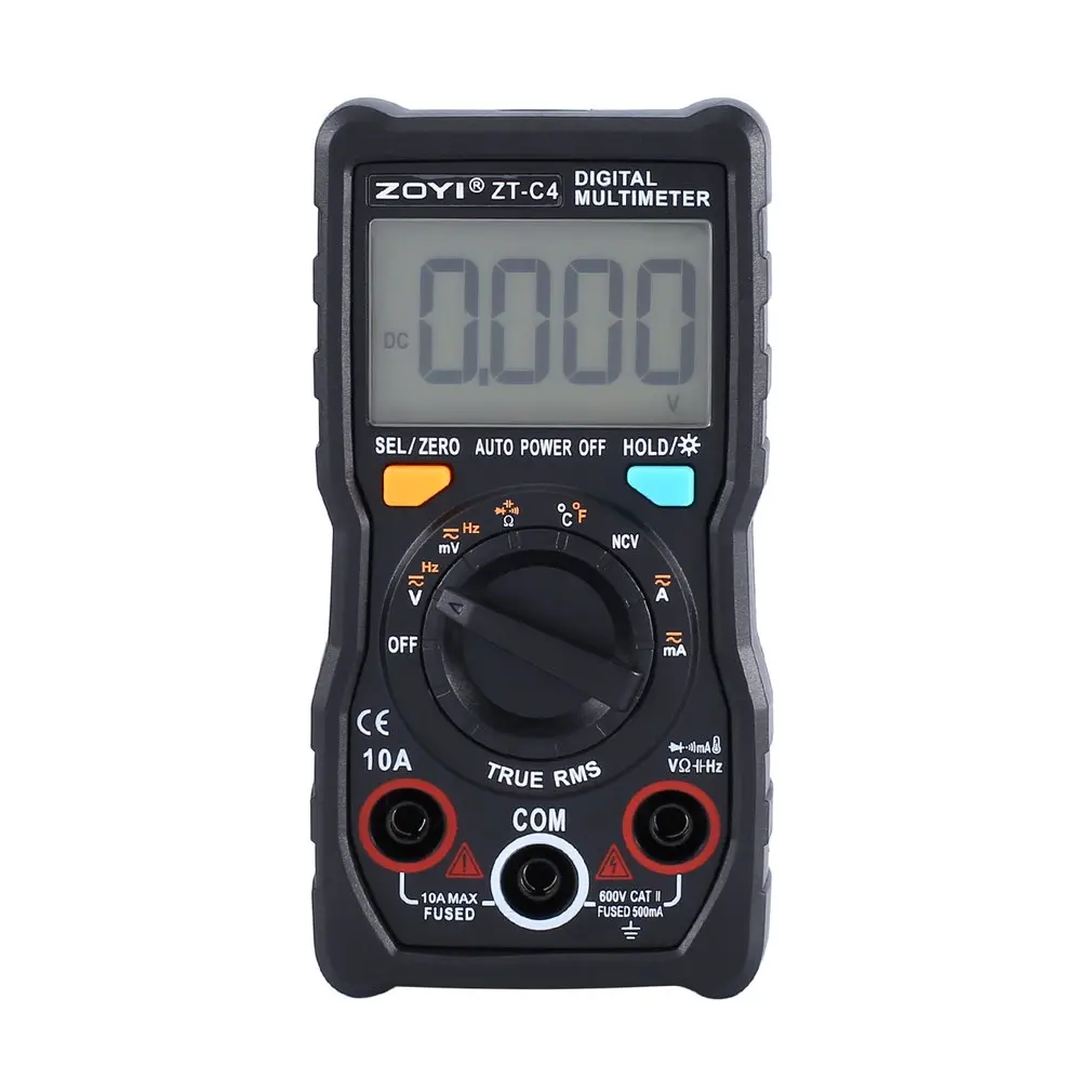 ZT C4 4000 Цифровой мультиметр Высокая точность авто True RMS AC/DC частота измерения