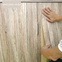 Винтажный деревянный узор самоклеющиеся обои обновление рабочего стола наклейка для гостиной кухни текстура двери стикер домашний декор