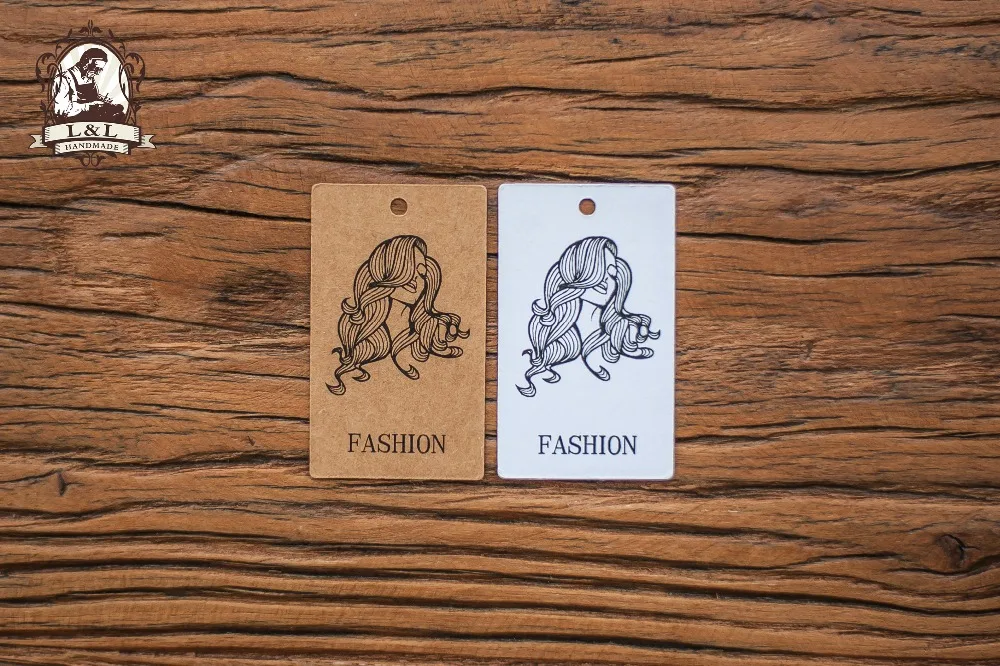 

S9-200 pcs 3x5cm Product Label Customization, Commodity Label, Gift Label, Clothing Trademark, Fashion Label, Women's Style