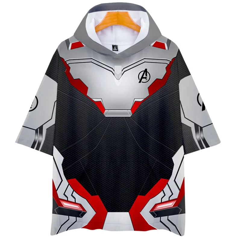 2019 Marvel Avengers 4 End Quantum Realm Cosplay Costume Hoodie Men's Hooded Avengers Hoodie End Game Sweatshirt