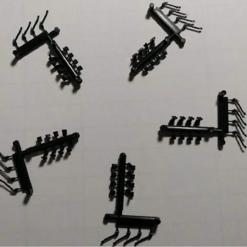 1 87 scale model train accessories blast pipe model plastic duct for font b construction b