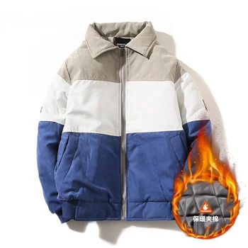 

2018 New Arrival Warm Winter Jacket Men Hooded Casual Slim Parka Men's Winter Coat Dropshipping Jacket Men Thicken Parkas