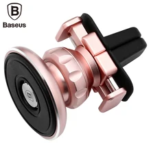 Baseus Aromatize Car Mount Magnetic Phone Holder 360 rotate for iPhone 7 6 6s 5s for xiaomi redmi note 3 pro for huawei p8 lite