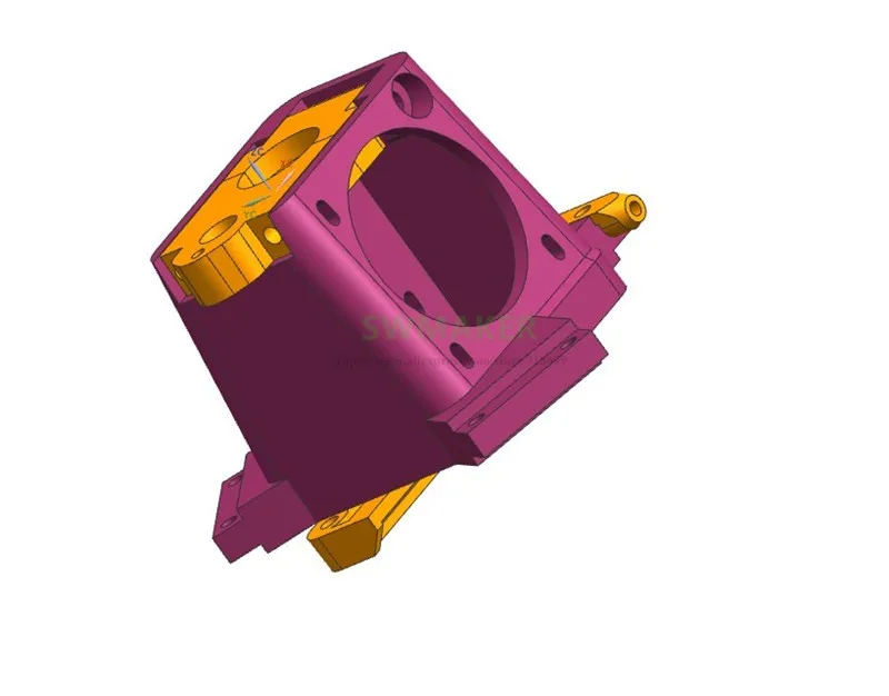 Инъекций Reprap Kossel Delta эффекторных полный комплект/комплект 1,75/3 мм M3 V6 hotend Тип автоматический уравнитель для Kossel 3D принтер