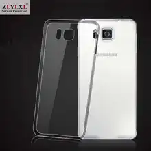 Мягкий прозрачный ТПУ силиконовый чехол для телефона задняя крышка чехол для samsung galaxy alpha g850f чехол