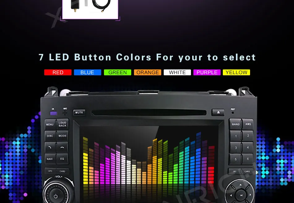 Best AutoRadio 2 Din Car Multimedia DVD Player For Mercedes Sprinter Benz B200 Viano Vito W639 W169 W245 W209 GPS Navigation Audio 4G 15