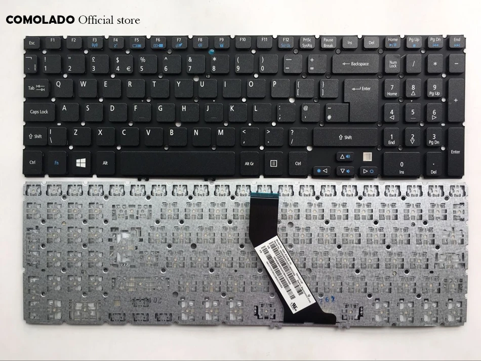 Клавиатура для ноутбука Acer V5-531 V5-551 MS2361 V5-571G 531G V5 571 581 572 573G V5-573 с подсветкой