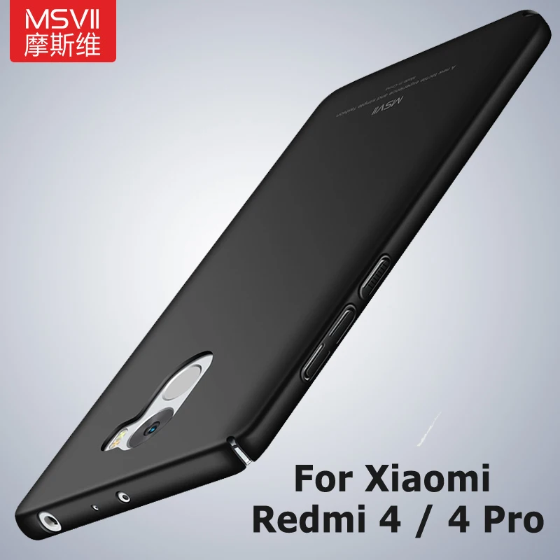 

Redmi 4 Pro Case Cover Msvii Slim Matte Cases For Xiaomi Redmi 4 Pro Case Xaomi Hard PC Cover For Xiaomi Redmi4 4Pro Phone Cases