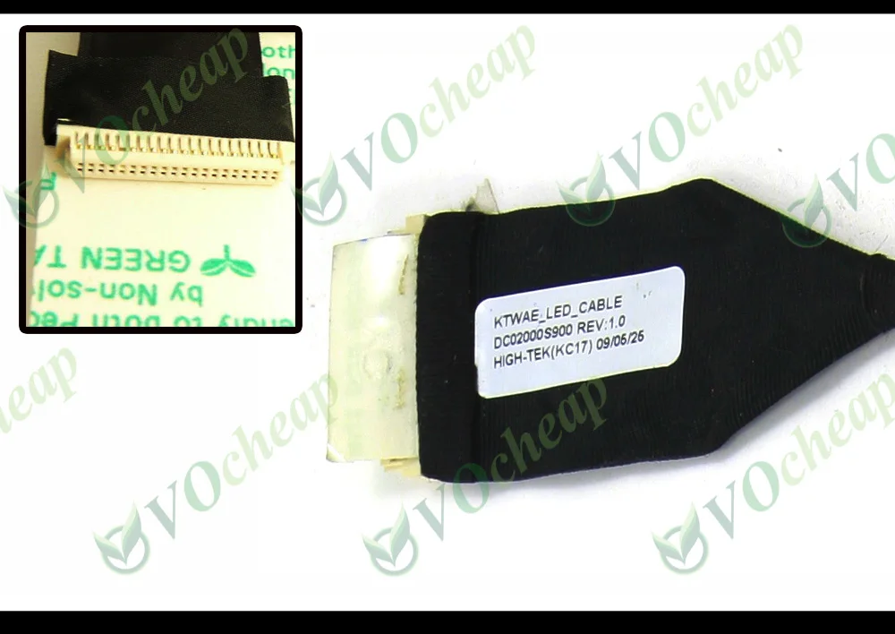 Новый гибкий ЖК кабель Vedio для Toshiba Satellite L550 L555 L555D Series (17 3 дюйма) DC02000S900|cable for|cable