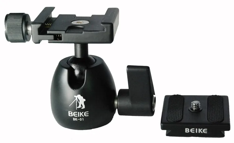 NEW-Wholesale-Beike-BK-01-Aluminum-Alloy-Tripod-Ball-Head-with-Quick-release-Plate-f-Panoramas (2)