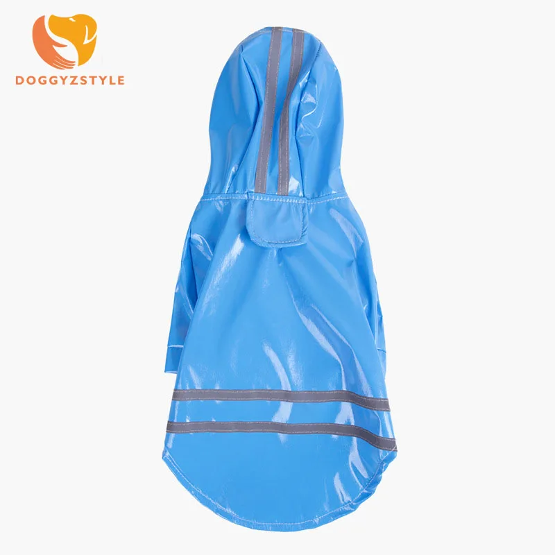 

Casual PU Leather Dog Raincoat Pet Jacket Reflective Rain Pets Waterproof Coat Dogs Clothes Jumpsuit Apparel For Chihuahua