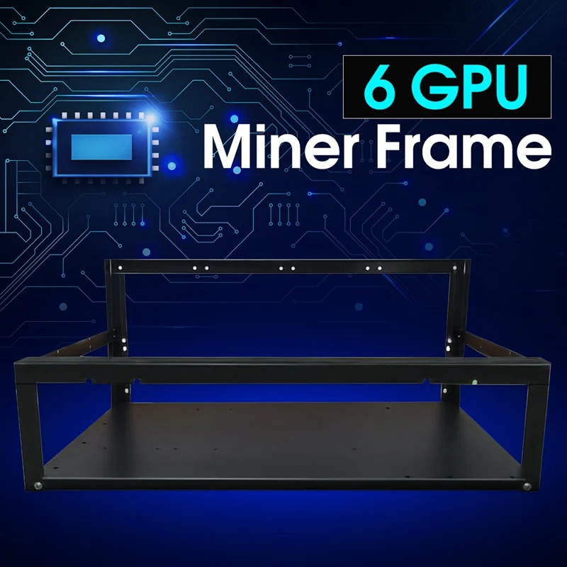 New font b Crypto b font Coin Open Air font b Mining b font Miner Frame
