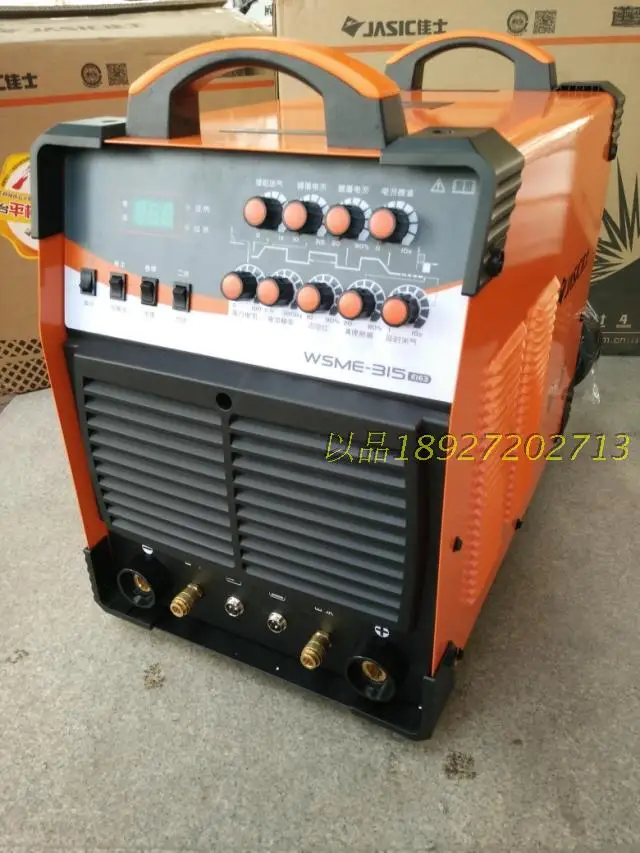 380V WSME 315 AC DC TIG Welding เครื่องเชื่อมอลูมิเนียม MMA TIG 315 TIG