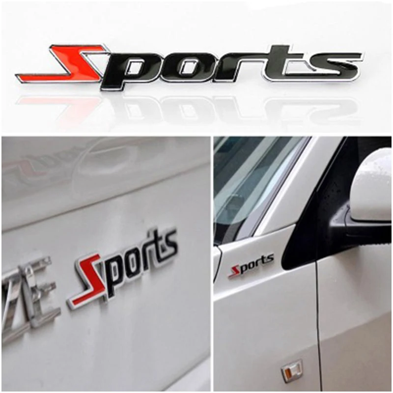 

3D chrome metal sport label car sticker for Opel Astra VAUXHALL MOKKA Zafira Insignia Vectra Antara