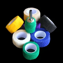 Нетканые ткани аксессуары для татуировок инструмент для захвата одноразовый самоклеящийся эластичный бандаж ручка поставка инструмент для захвата TG2119