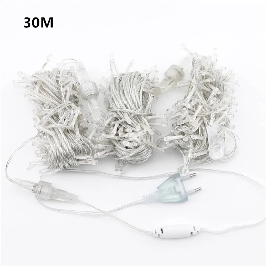 Outdoor Projector String Lights 10-100m Street Garland LED Christmas Lighting EU Plug Fairy Icicle Lights For garden park Decors Outdoor Projector String Lights 10-100m Street Garland LED Christmas Lighting EU Plug Fairy Icicle Lights For garden park Decors