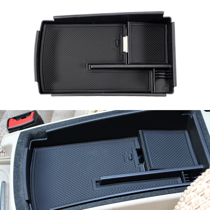 

Car Glove Box Armrest Box Secondary Storage Box FIT For Volkswagen VW Passat B7 CC MAGOTAN B6 B7L Car Styling Wh
