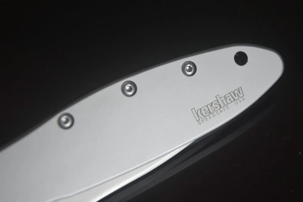 TRSKT kershaw 1660 Leek Флиппер складной нож 8cr13mov лезвие, ручка из нержавеющей стали карманный нож для кемпинга EDC инструменты Прямая поставка