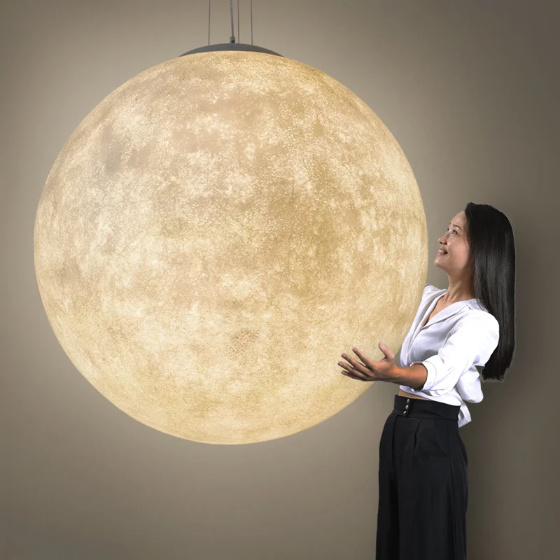 Nordic Moon лампа с теплым светом для спальни романтические креативные подвесные
