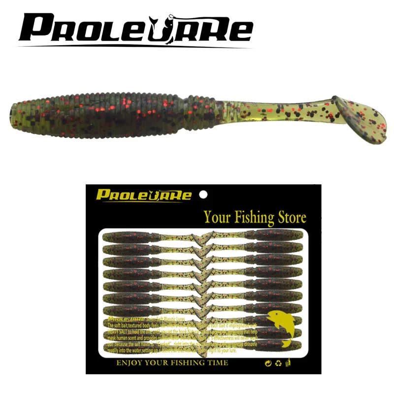 Proleurre 20 unids/lote suave de pesca señuelo gusano Grub 0,8G 55mm plantilla japonesa Señuelos de Pesca Bass T cola cebo artificial de Pesca Proleurre 20 unids/lote suave de pesca señuelo gusano Grub 0,8G 55mm plantilla japonesa Señuelos de Pesca Bass T cola cebo artificial de Pesca