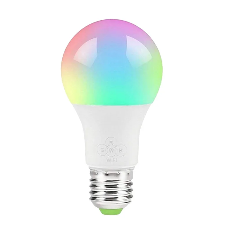 

E27 LED Light 4.5W Wifi RGB Smart Bulb Colorful Wireless Home App Controlled toilet lights night lights real betis