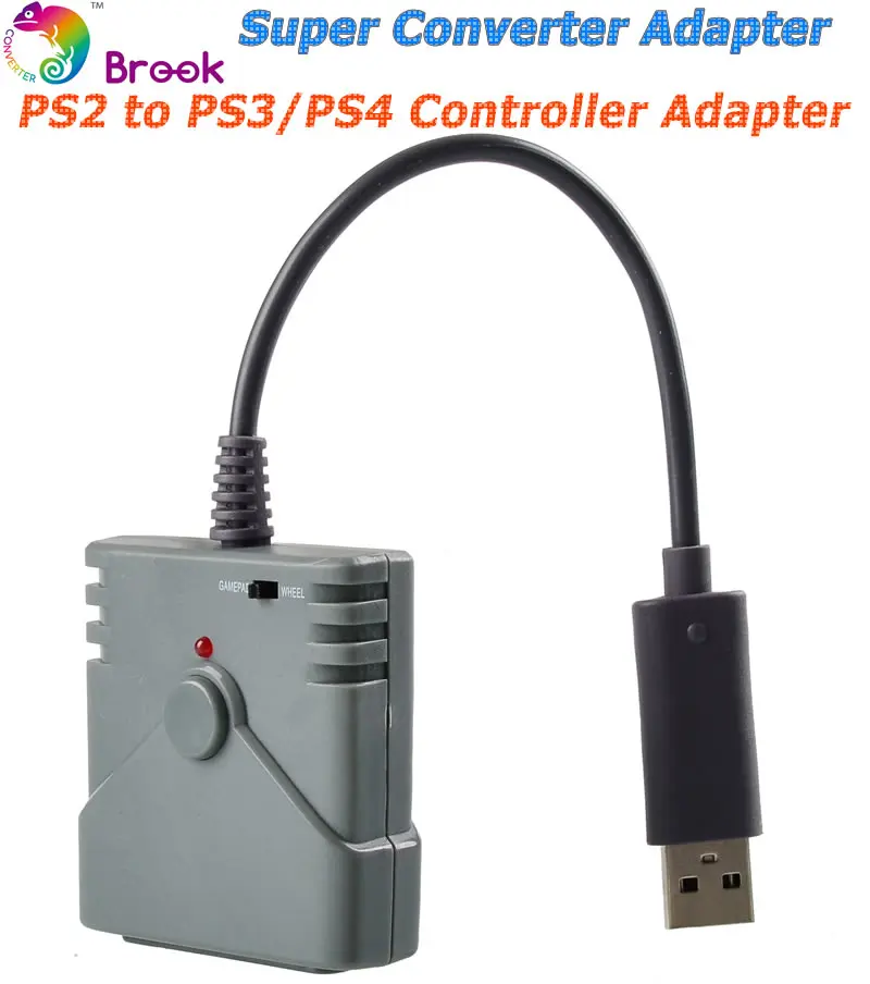 Суперконвертер USB BROOK для PS2 на PS3 и PS4 адаптер контроллера используйте контроллеры