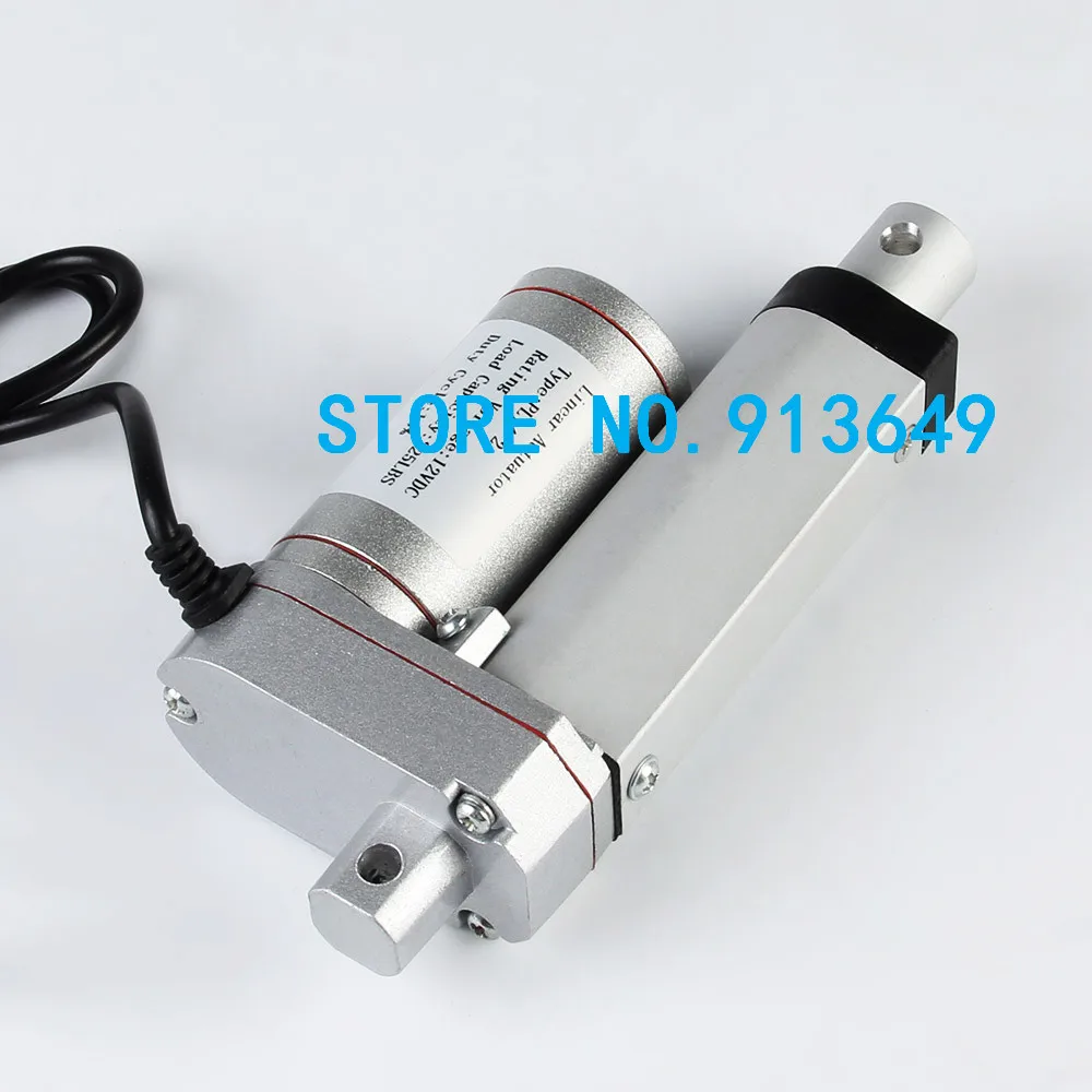 

Free shipping 30mm stroke super mini 12volt linear actuator with max load 1000N/ 100KGS/ 225LBS linear motor