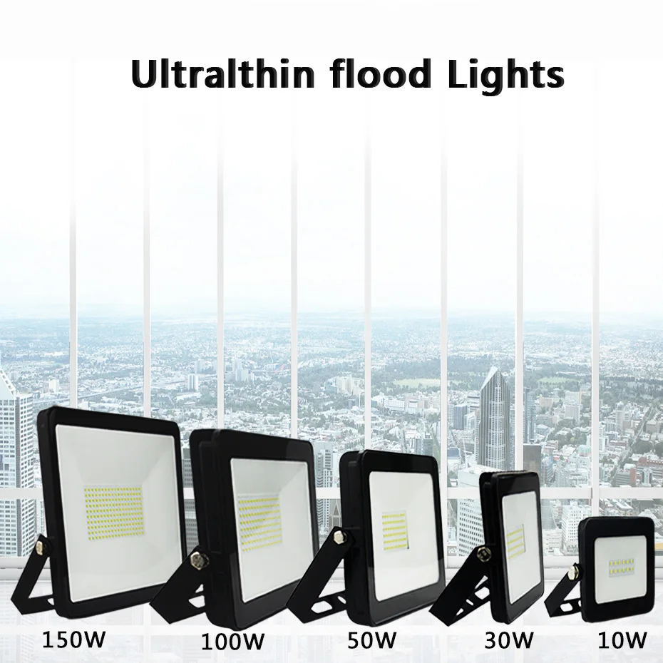 Светодиодный exterieur IP66 10 30 50 100 150 Вт прожектор отражатель AC180 265V SMD 5730 чип led 220