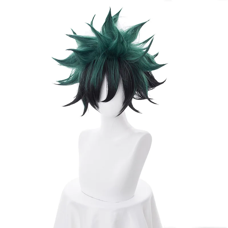 Парик для косплея из аниме Моя геройская Академия Izuku Midoriya Wig Boku Нет героев