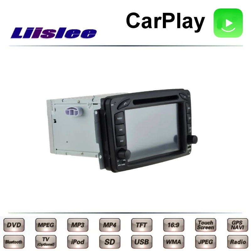 Best For Mercedes Benz CLK A209 C209 MK2 2002~2009 LiisLee Car Multimedia TV DVD GPS Radio Carplay Original Style Navigation Navi 1