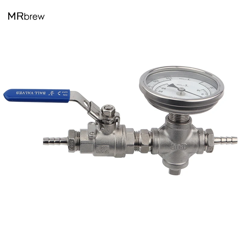 Buy Weldless Cooler Temperature Kit, Stainless Ball