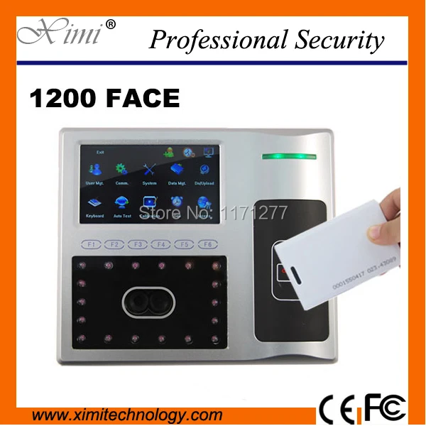 Iface801 лицо карты время посещения контроля доступа с Wi Fi RFID acrd RS232 и 485 tcp/ip 100000