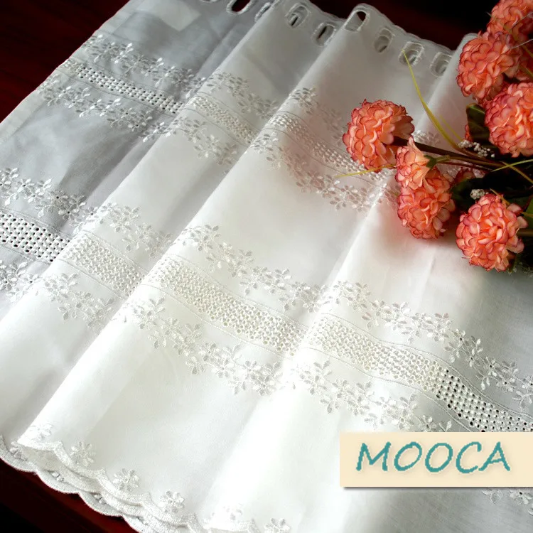 Бежевые шторы с вышивкой искусственная кожа для кухни|curtain picture|kitchen curtainkitchen curtain