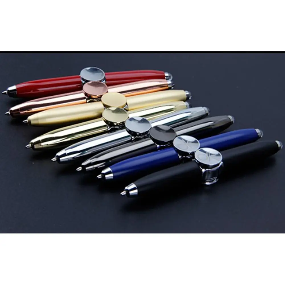 

None Hand Spinning Pen Ballpoint Pen for Business Adults & Kids Ballpoint pen For lighting, gyro, decompression toys