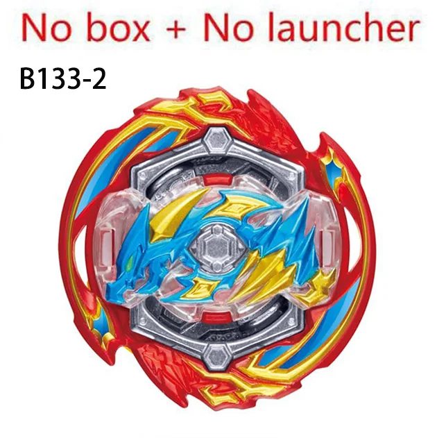 Beyblader взрыв игрушки B-135 B-134 B127 B-128 B-129 B133 Toupie с гироскопом Металл Fusion Бог Прядильный механизм лезвия игрушка - Цвет: b133-2