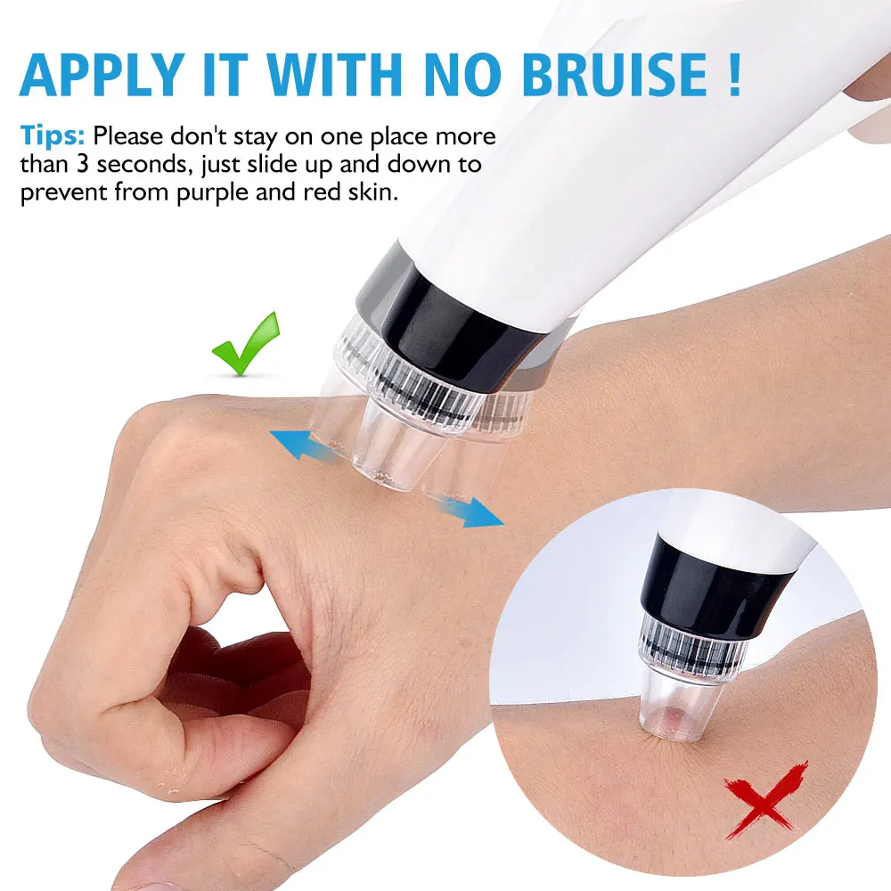 Removedor de Cravo Cuidados com a Pele Rosto Limpo Poro Vácuo Acne Espinha Remoção Sucção Facial Diamante Dermabrasion Ferramenta Máquina Mod. 1263516 14 vácuo sucção facial diamante dermabrasion ferramenta máquina