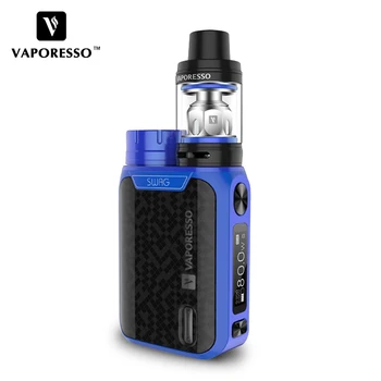

Original Vaporesso SWAG 80W TC Kit Electronic Cigarettes with NRG SE Tank SWAG mod e-cigarette Vapo kit