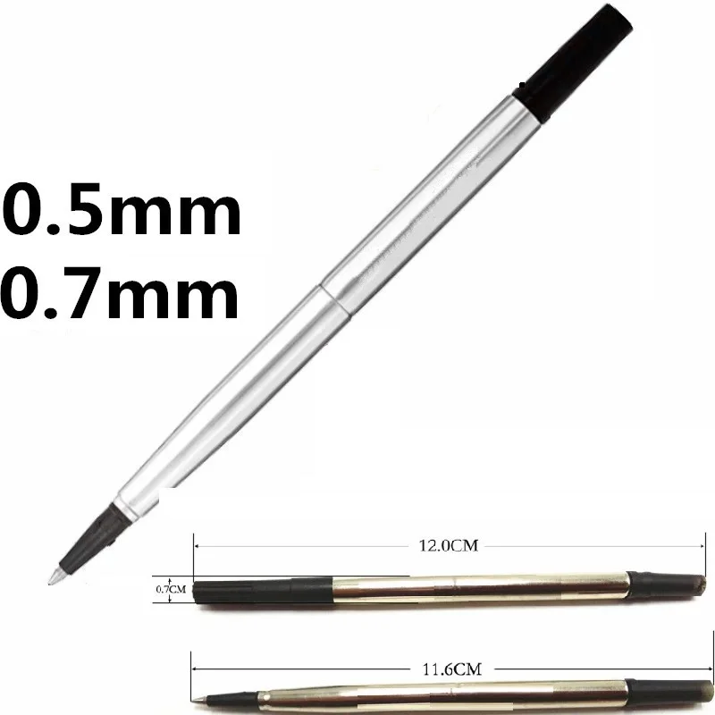 

[4Y4A] 3pcs/lot Hotel Front Business Metal refill gel pen Metal Ballpoint Pen School student teacher 12cm 11.6cm