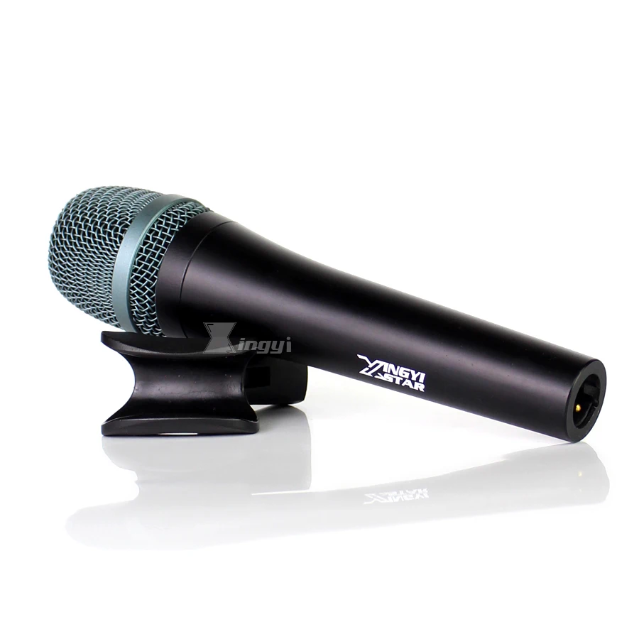 Professional XLR Super cardioid Vocal Dynamic Mic Karaoke Microphone
