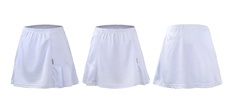 Теннисная юбка для женщин и девочек, юбка-шорты для бадминтона, Спортивная юбка с защитой от воздействия, tenis de mujer Skorts, Женская юбка со штанами безопасности