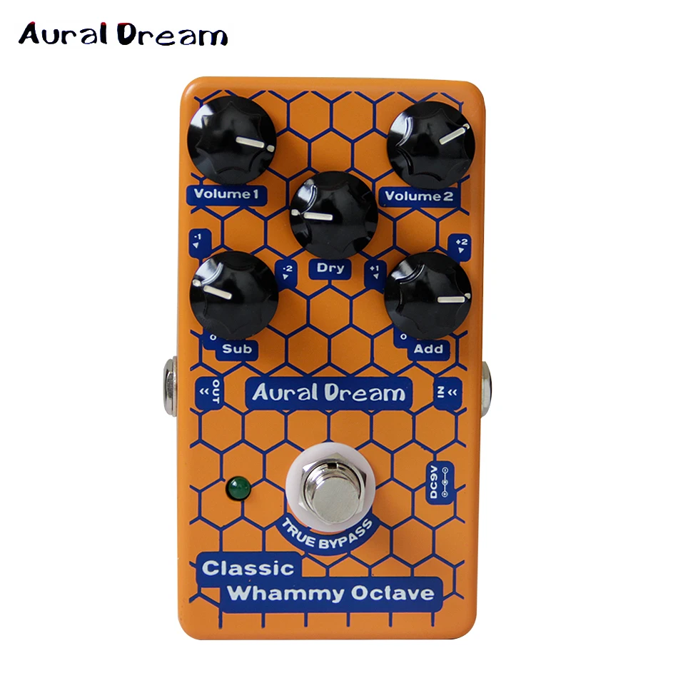 New Effect Pedal Aural Dream Classic Whammy Octave Guitar Effect Pedal
