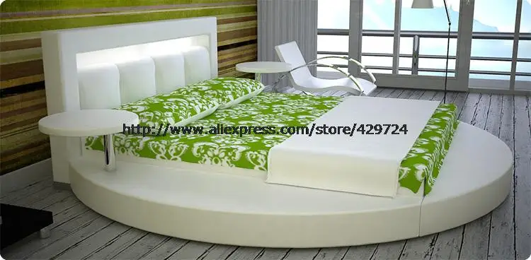 Popular leather bed buy cheap leather bed lots from china leather ... Bett modern design
